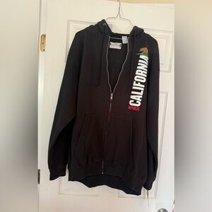 Men’s Black California Republic Hoodie NWT